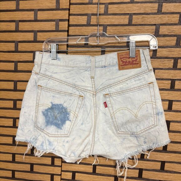 Levis Jean Shorts Size 27 - Picture 2 of 11